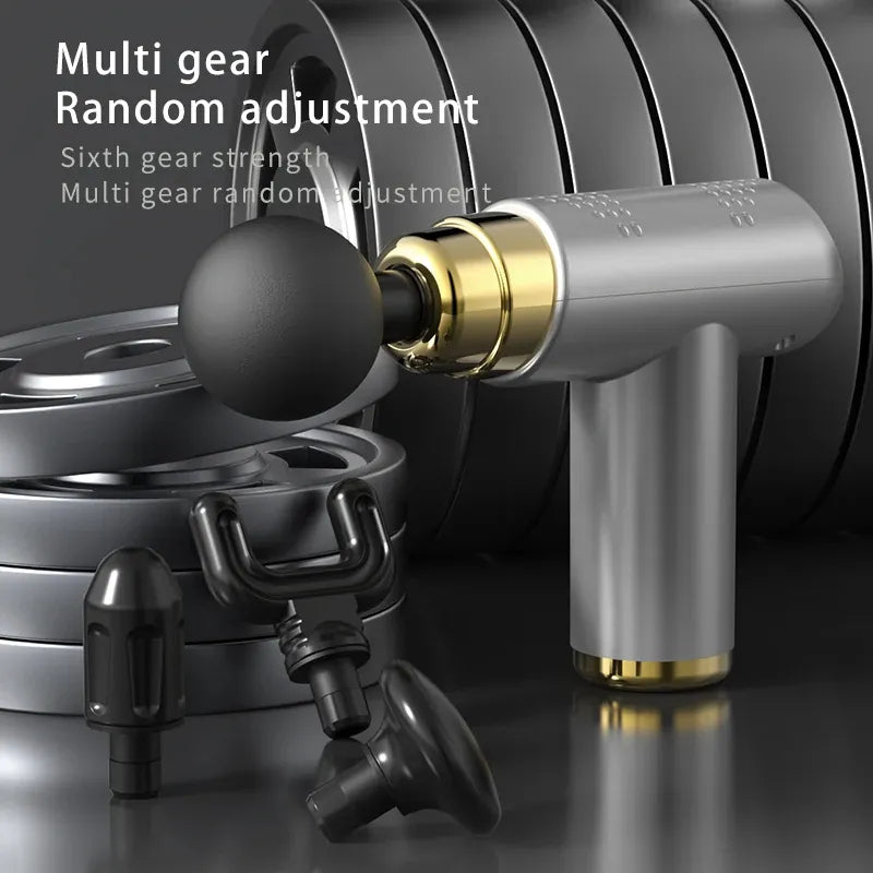 Portable Mini Muscle Massage Gun Body Massager